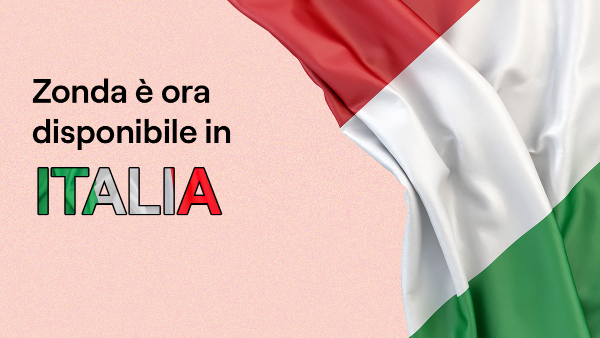 Zonda Global è ora disponibile in Italia